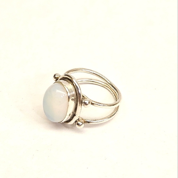 Sterling Silver Opalite Ring - Picture 3 of 10